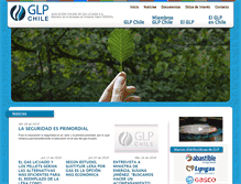 Tablet Screenshot of glpchile.cl
